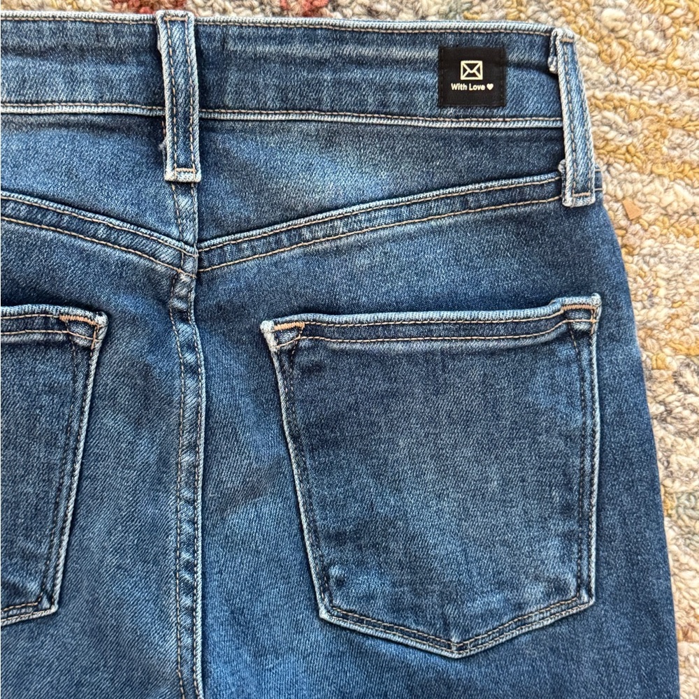 L.T.J. Letter to Juliet Siena Los Angeles Blue Straight Leg Ankle Women's Jeans - Picture 11 of 14